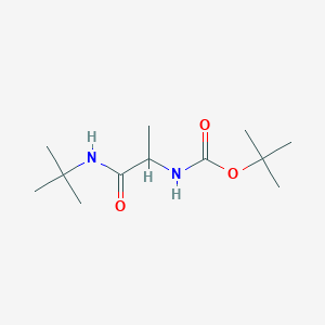 N-T-Butyl 2-(boc-amino)propanamide