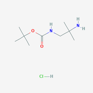 1-N-Boc-2-Methylpropane-1,2-diamine hydrochloride