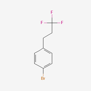 molecular formula C9H8BrF3 B1520865 1-Bromo-4-(3,3,3-trifluoropropyl)benzene CAS No. 1099597-31-5