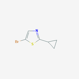 5-Bromo-2-cyclopropylthiazole