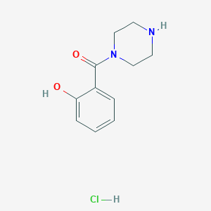 2-(Piperazin-1-ylcarbonyl)phenol hydrochloride