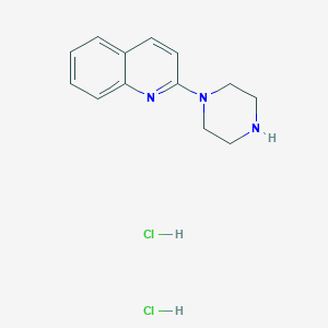 2-(piperazin-1-yl)quinoline dihydrochloride