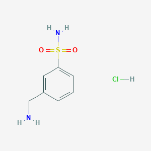 3-(Aminomethyl)benzenesulfonamide hydrochloride