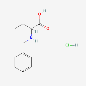 2-(Benzylamino)-3-methylbutanoic acid hydrochloride