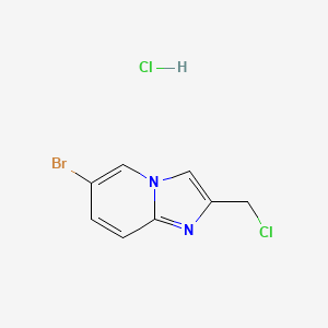 6-Bromo-2-(chloromethyl)imidazo[1,2-a]pyridine hydrochloride
