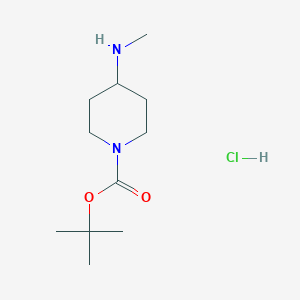 tert-Butyl 4-(methylamino)piperidine-1-carboxylate hydrochloride