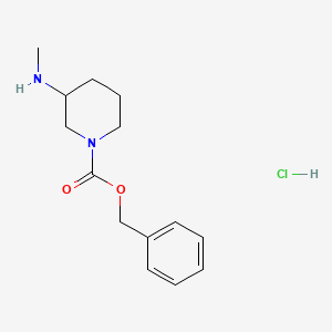 Benzyl 3-(methylamino)piperidine-1-carboxylate hydrochloride