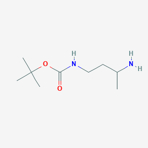 molecular formula C9H20N2O2 B1520943 1-Boc-amino-butyl-3-amine CAS No. 878799-20-3