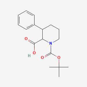 1-(Tert-butoxycarbonyl)-3-phenylpiperidine-2-carboxylic acid