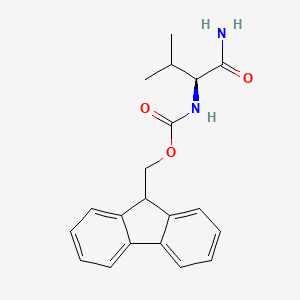 molecular formula C20H22N2O3 B15209499 Fmoc-Val-NH2 