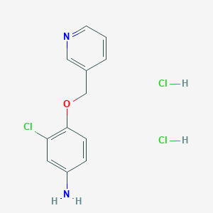 3-Chloro-4-(pyridin-3-ylmethoxy)aniline dihydrochloride