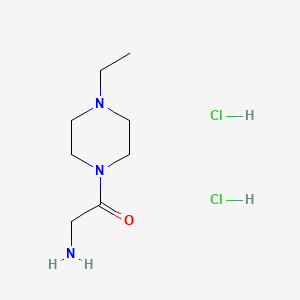 2-(4-Ethylpiperazin-1-yl)-2-oxoethanamine dihydrochloride