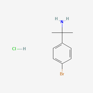 2-(4-Bromophenyl)propan-2-amine hydrochloride