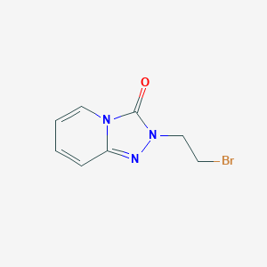 molecular formula C8H8BrN3O B1520986 2-(2-bromoethyl)[1,2,4]triazolo[4,3-a]pyridin-3(2H)-one CAS No. 1000932-43-3