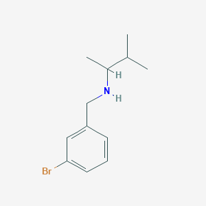 [(3-Bromophenyl)methyl](3-methylbutan-2-yl)amine