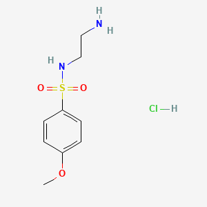 N-(2-aminoethyl)-4-methoxybenzenesulfonamide hydrochloride