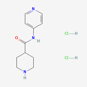 N-pyridin-4-ylpiperidine-4-carboxamide dihydrochloride