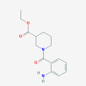 Ethyl 1-[(2-aminophenyl)carbonyl]piperidine-3-carboxylate