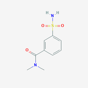 N,N-dimethyl-3-sulfamoylbenzamide