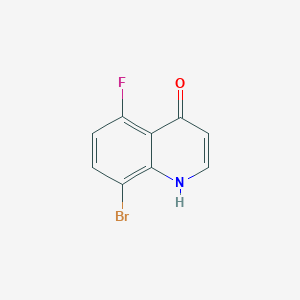 8-Bromo-5-fluoroquinolin-4-OL