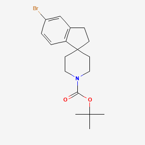 tert-Butyl 5-bromo-2,3-dihydrospiro[indene-1,4'-piperidine]-1'-carboxylate
