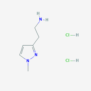 B1521036 3-Aminoethyl-1-methylpyrazole dihydrochloride CAS No. 1221792-88-6