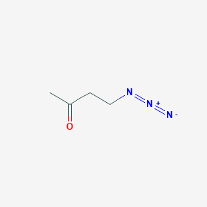 molecular formula C4H7N3O B1521055 4-Azidobutan-2-one CAS No. 3777-68-2