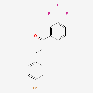 3-(4-Bromophenyl)-3'-trifluoromethylpropiophenone