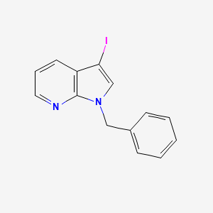 B1521057 1-benzyl-3-Iodo-7-azaindole CAS No. 1093759-51-3