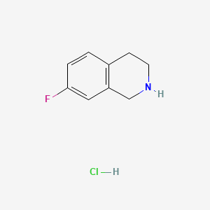 7-Fluoro-1,2,3,4-tetrahydroisoquinoline hydrochloride
