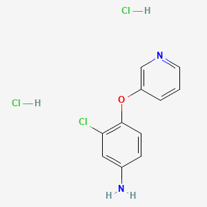 3-Chloro-4-(3-pyridinyloxy)aniline dihydrochloride
