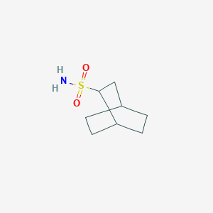 molecular formula C8H15NO2S B1521095 Bicyclo[2.2.2]octane-2-sulfonamide CAS No. 7167-14-8