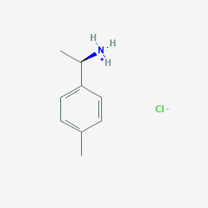molecular formula C9H14ClN B152110 (R)-1-(p-Tolyl)ethanamine hydrochloride CAS No. 404336-49-8
