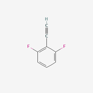 molecular formula C8H4F2 B1521100 2-乙炔基-1,3-二氟苯 CAS No. 381723-16-6