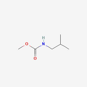 molecular formula C6H13NO2 B15211072 Methyl (isobutyl)carbamate CAS No. 56875-02-6