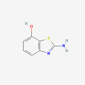 molecular formula C7H6N2OS B1521108 2-氨基-1,3-苯并噻唑-7-醇 CAS No. 62715-76-8