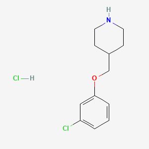 4-[(3-Chlorophenoxy)methyl]piperidine hydrochloride