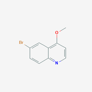 molecular formula C10H8BrNO B1521122 6-Bromo-4-methoxyquinoline CAS No. 874792-20-8