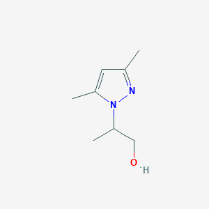 2-(3,5-Dimethyl-1H-pyrazol-1-yl)propan-1-ol