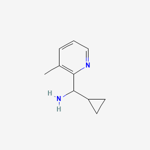 1-Cyclopropyl-1-(3-methyl-2-pyridinyl)methanamine
