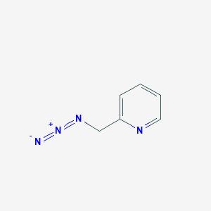 molecular formula C6H6N4 B1521142 2-(Azidomethyl)pyridine CAS No. 609770-35-6