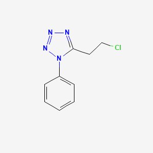 5-(2-chloroethyl)-1-phenyl-1H-1,2,3,4-tetrazole