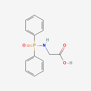molecular formula C14H14NO3P B15211562 N-(Diphenylphosphoryl)glycine CAS No. 62056-86-4