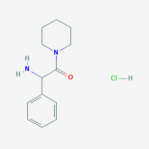 2-Amino-2-phenyl-1-(piperidin-1-yl)ethan-1-one hydrochloride