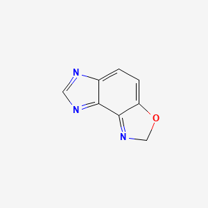 molecular formula C8H5N3O B15211715 2H-Imidazo[4,5-E]benzoxazole CAS No. 933789-60-7