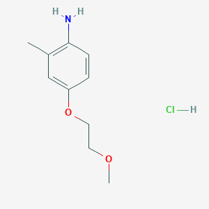 4-(2-Methoxyethoxy)-2-methylaniline hydrochloride