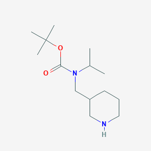 tert-butyl N-(piperidin-3-ylmethyl)-N-(propan-2-yl)carbamate