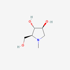 molecular formula C6H13NO3 B15211869 MeLAB CAS No. 117894-12-9