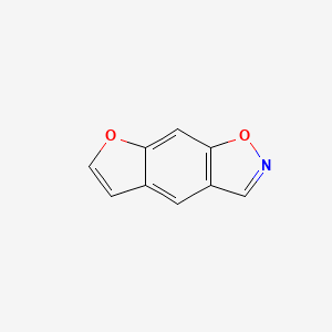 molecular formula C9H5NO2 B15211918 Furo[3,2-f][1,2]benzoxazole CAS No. 267-57-2