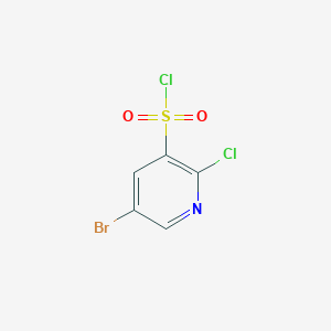molecular formula C5H2BrCl2NO2S B1521230 5-Bromo-2-chloropyridine-3-sulfonyl chloride CAS No. 1146290-19-8